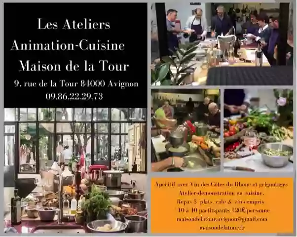 Cours de cuisine - Maison de la Tour - Restaurant Avignon - Restaurant original Avignon